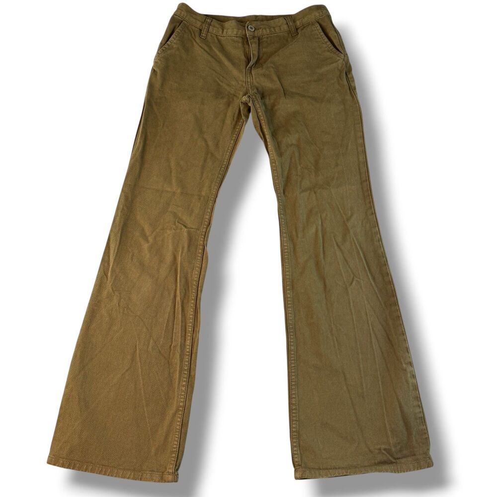 John Galt/ Brandy Brown Baggy Low Rise Jeans Size S Utility Y2K Streetwear